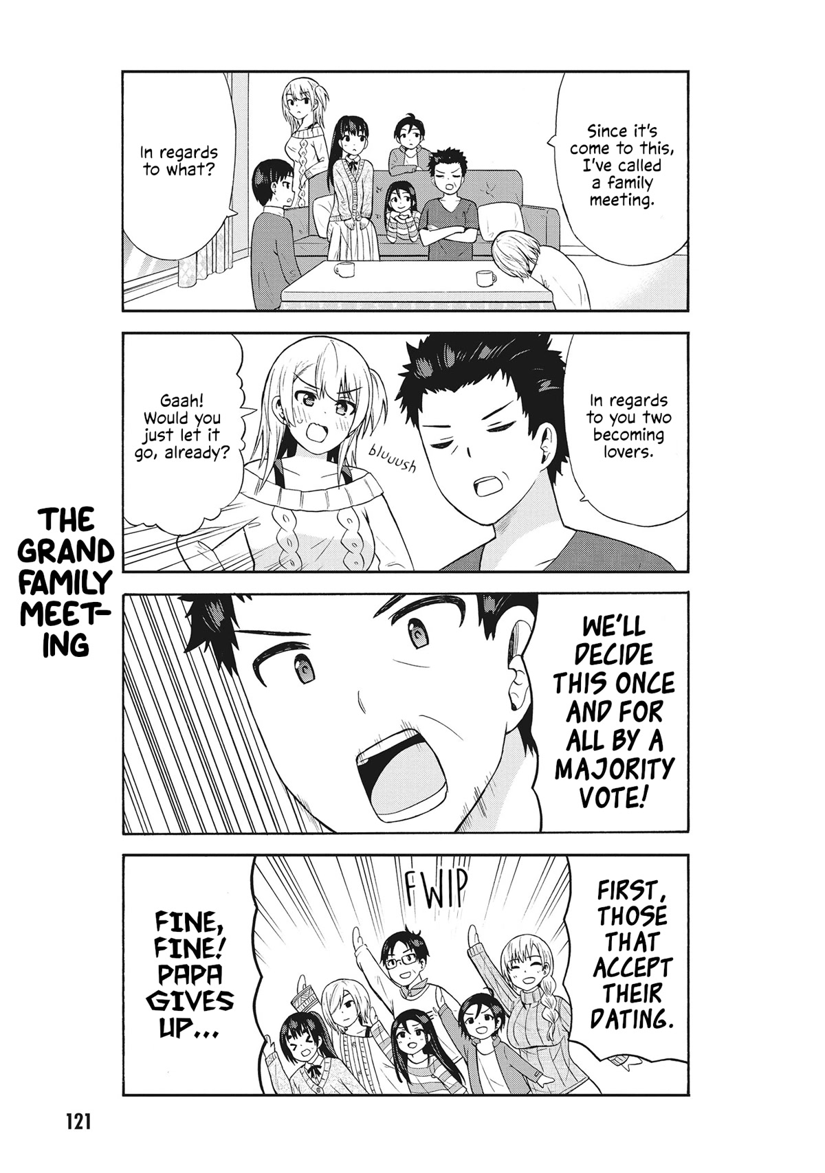 Usami-san Ha Kamawaretai! Chapter 63 page 5 - Chapter 63: The grand family meeting is about to begin!