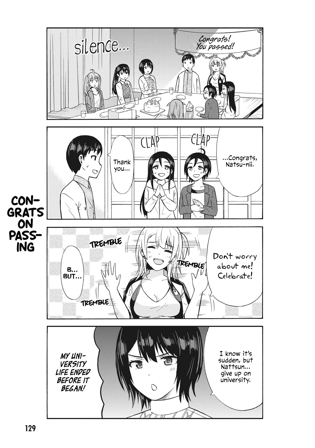 Usami-san Ha Kamawaretai! Chapter 64 page 3 - Chapter 64: It's finally time for the exam results!