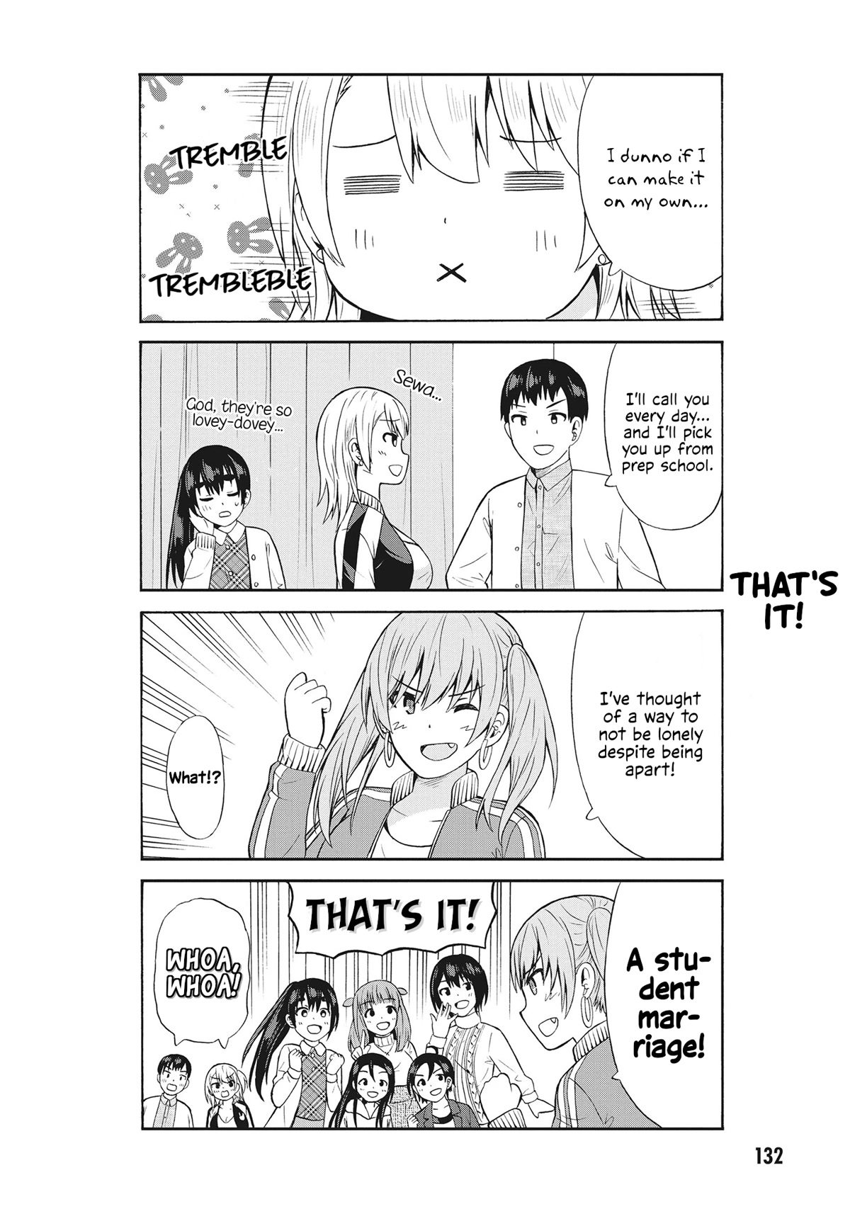 Usami-san Ha Kamawaretai! Chapter 64 page 6 - Chapter 64: It's finally time for the exam results!