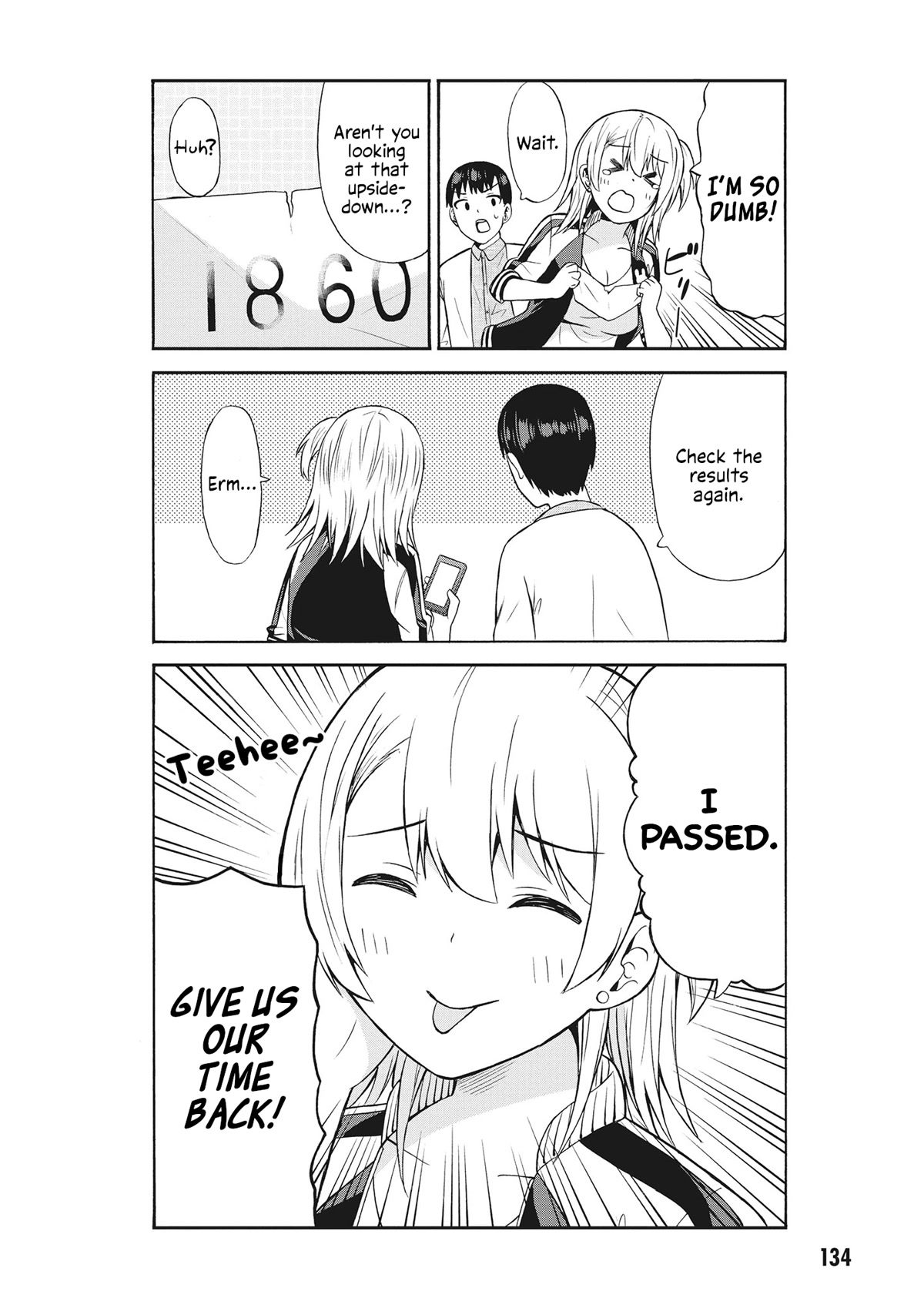 Usami-san Ha Kamawaretai! Chapter 64 page 8 - Chapter 64: It's finally time for the exam results!