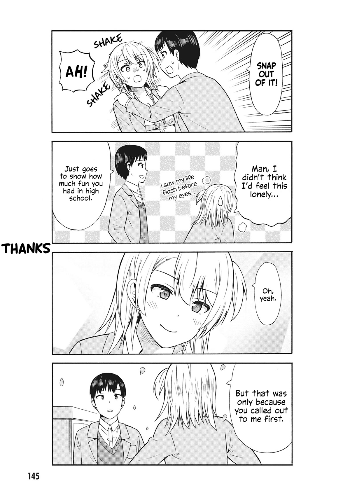Usami-san Ha Kamawaretai! Chapter 65 page 11 - Chapter 65: I want you to take care of me during the graduation ceremony, too! [END]