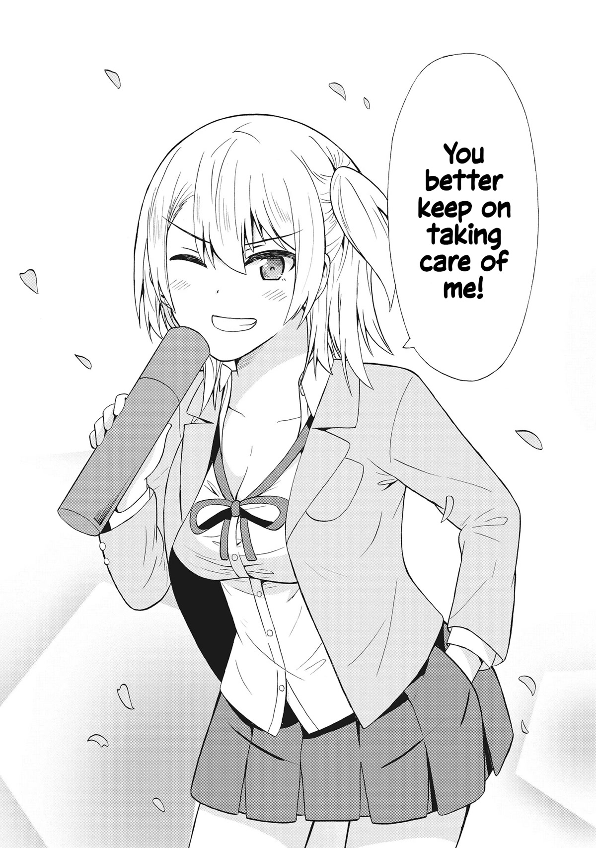 Usami-san Ha Kamawaretai! Chapter 65 page 12 - Chapter 65: I want you to take care of me during the graduation ceremony, too! [END]