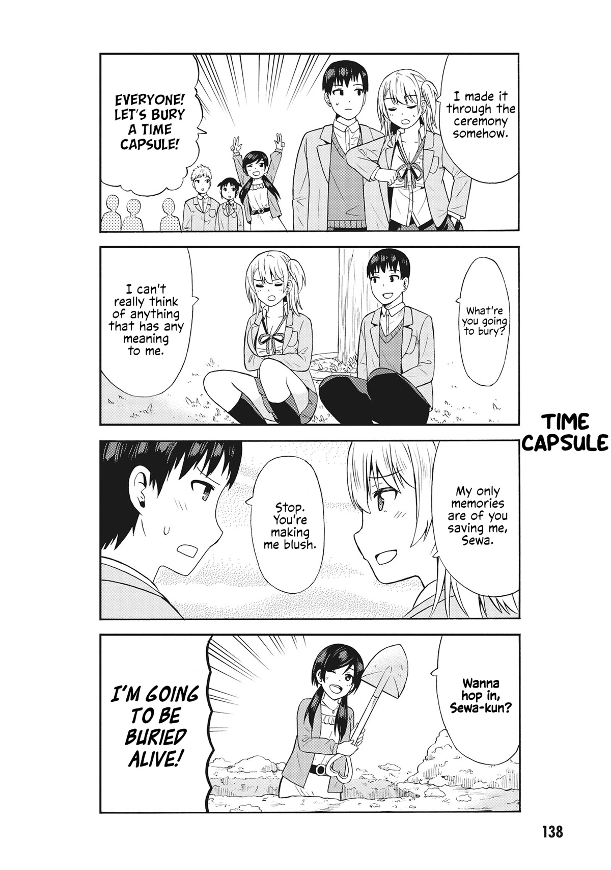 Usami-san Ha Kamawaretai! Chapter 65 page 4 - Chapter 65: I want you to take care of me during the graduation ceremony, too! [END]