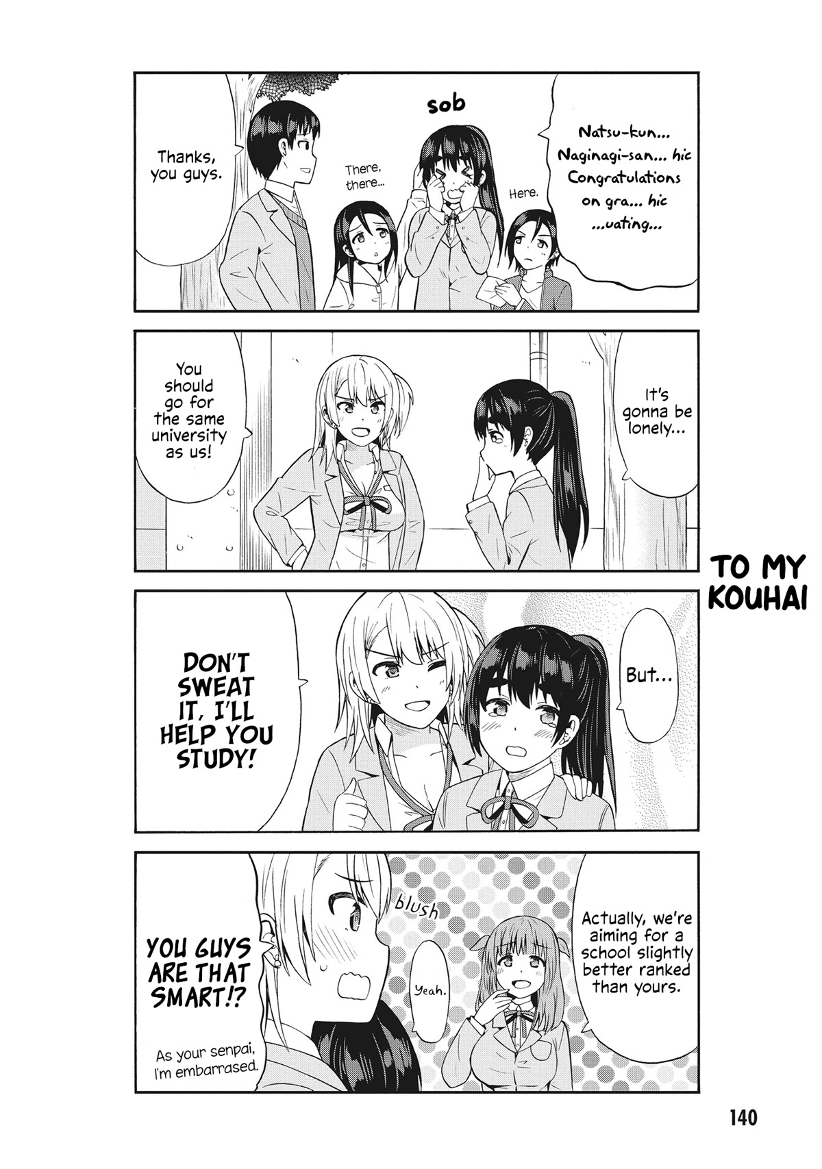 Usami-san Ha Kamawaretai! Chapter 65 page 6 - Chapter 65: I want you to take care of me during the graduation ceremony, too! [END]