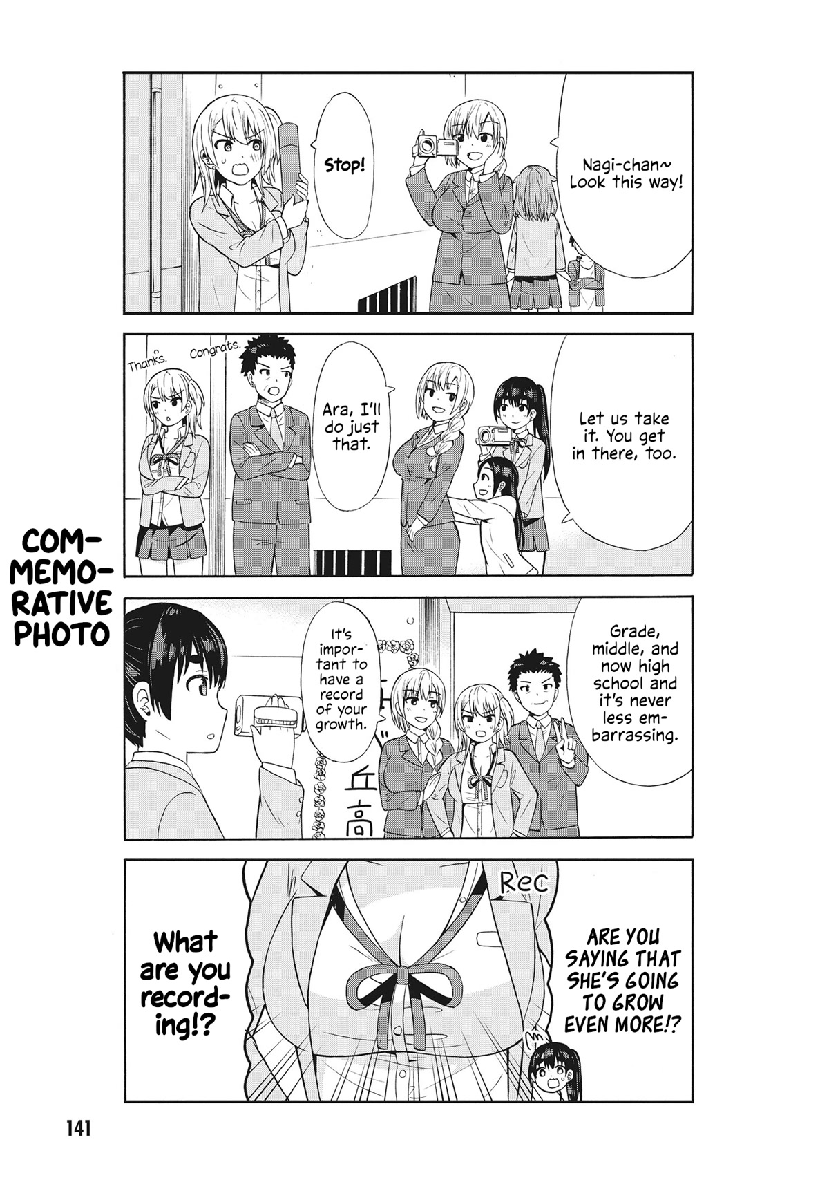 Usami-san Ha Kamawaretai! Chapter 65 page 7 - Chapter 65: I want you to take care of me during the graduation ceremony, too! [END]
