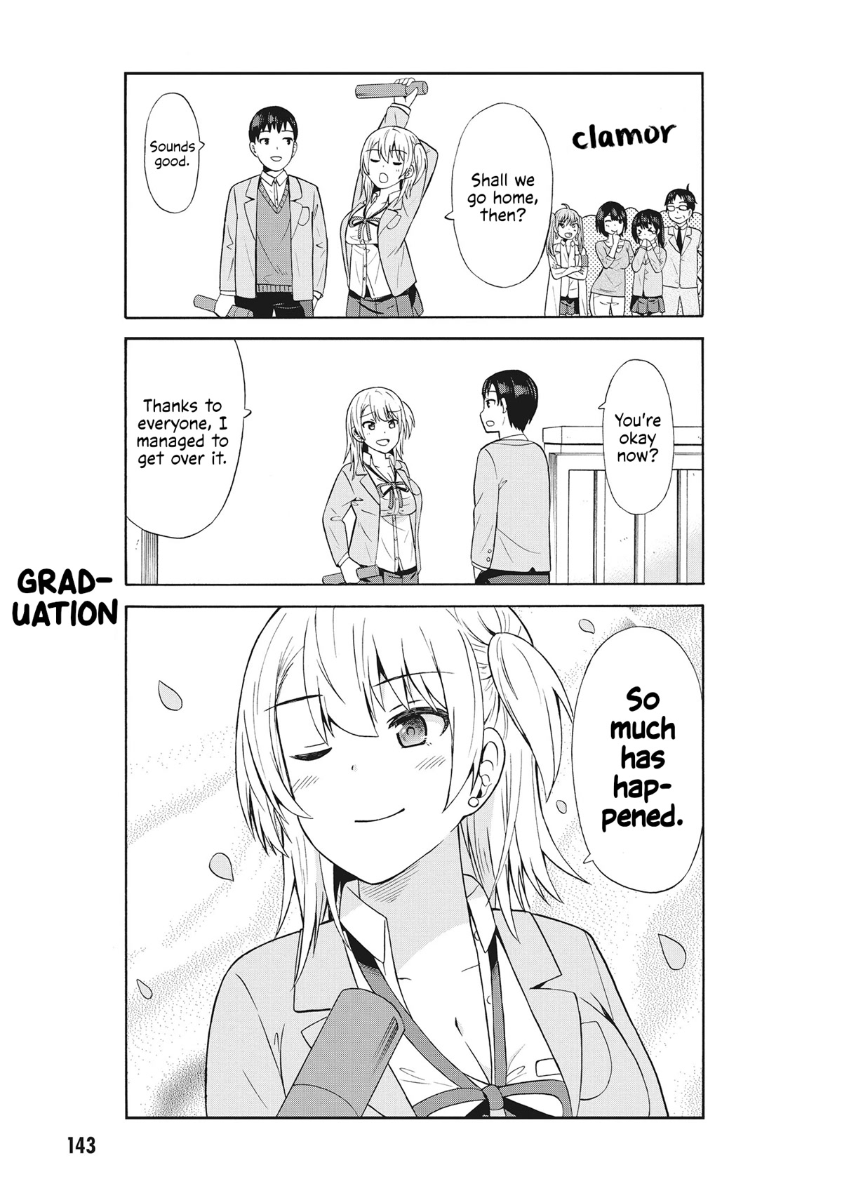 Usami-san Ha Kamawaretai! Chapter 65 page 9 - Chapter 65: I want you to take care of me during the graduation ceremony, too! [END]