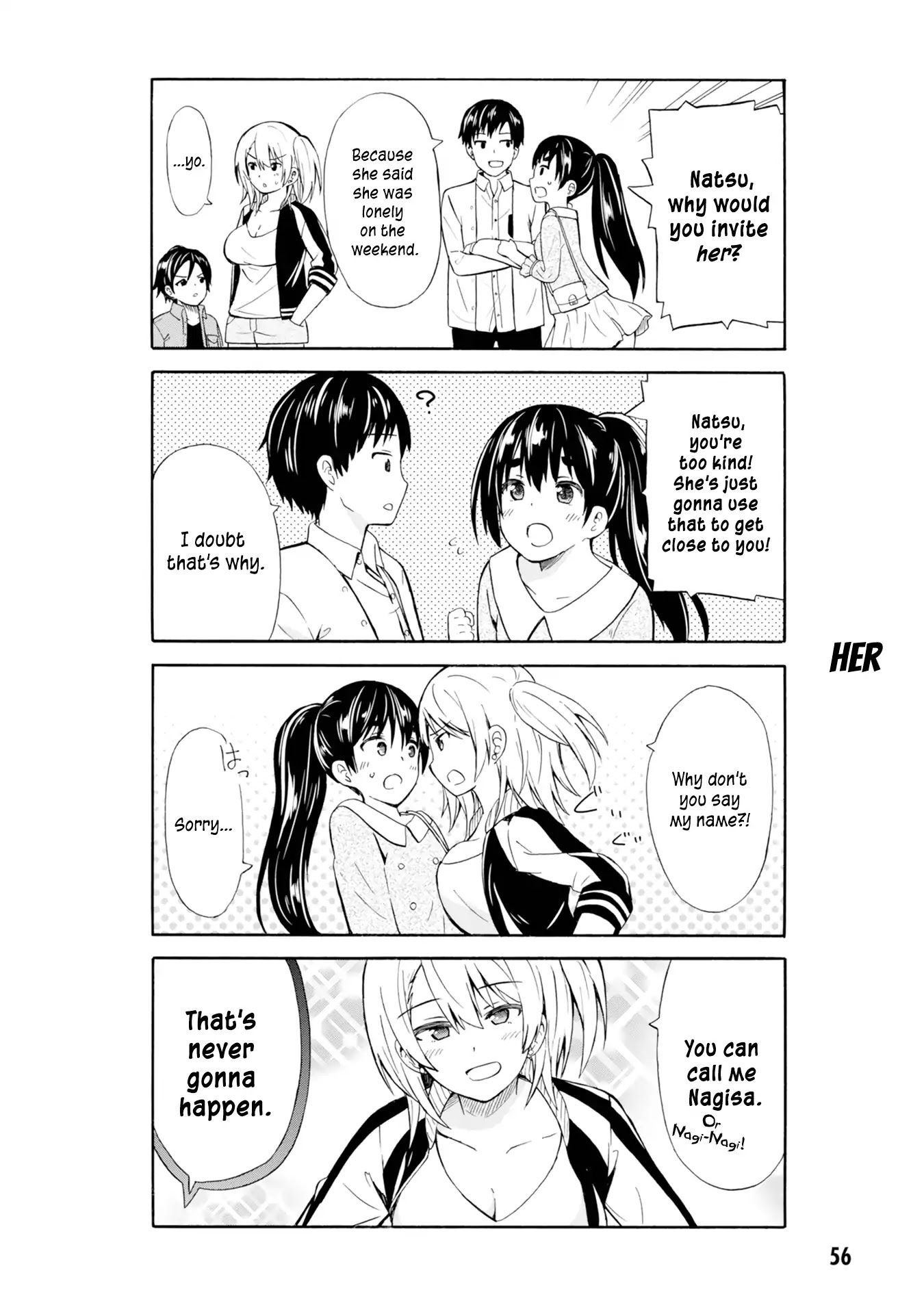 Usami-san Ha Kamawaretai! Chapter 7 page 3 - Chapter 7: Amusement parks are amazing...