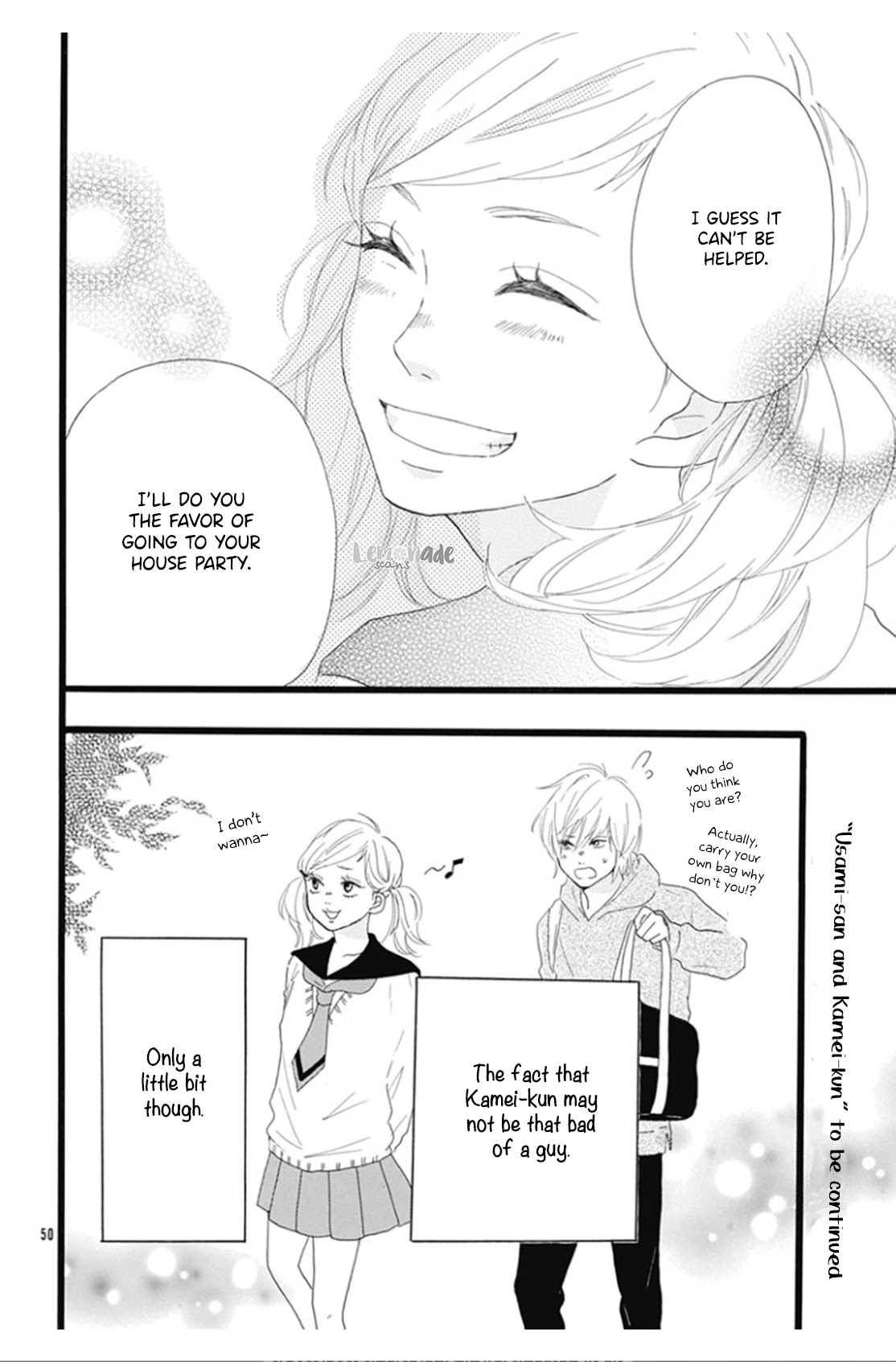 Usami-san to Kamei-kun Chapter 1 page 51 - Chapter 1