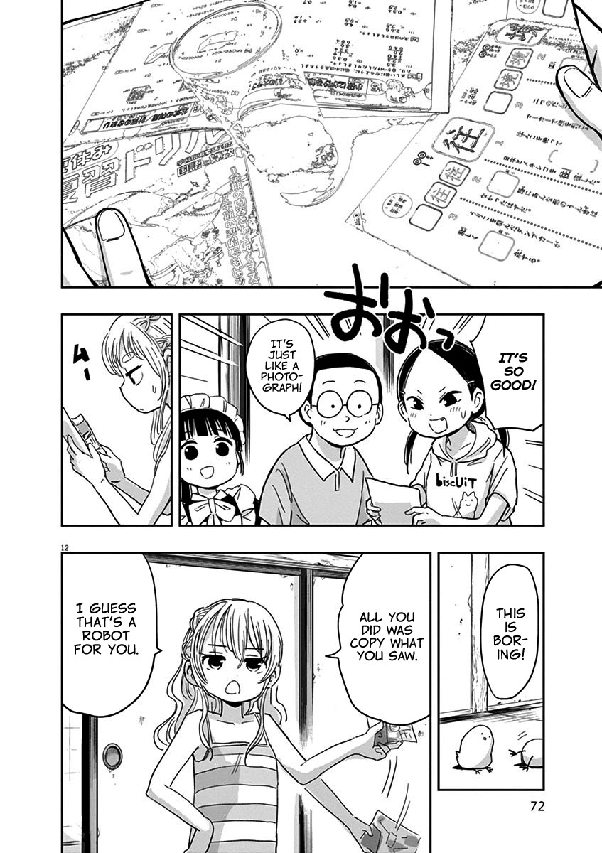 Useless Ponko Chapter 19 page 12 - Chapter 19: Drawing Ponko