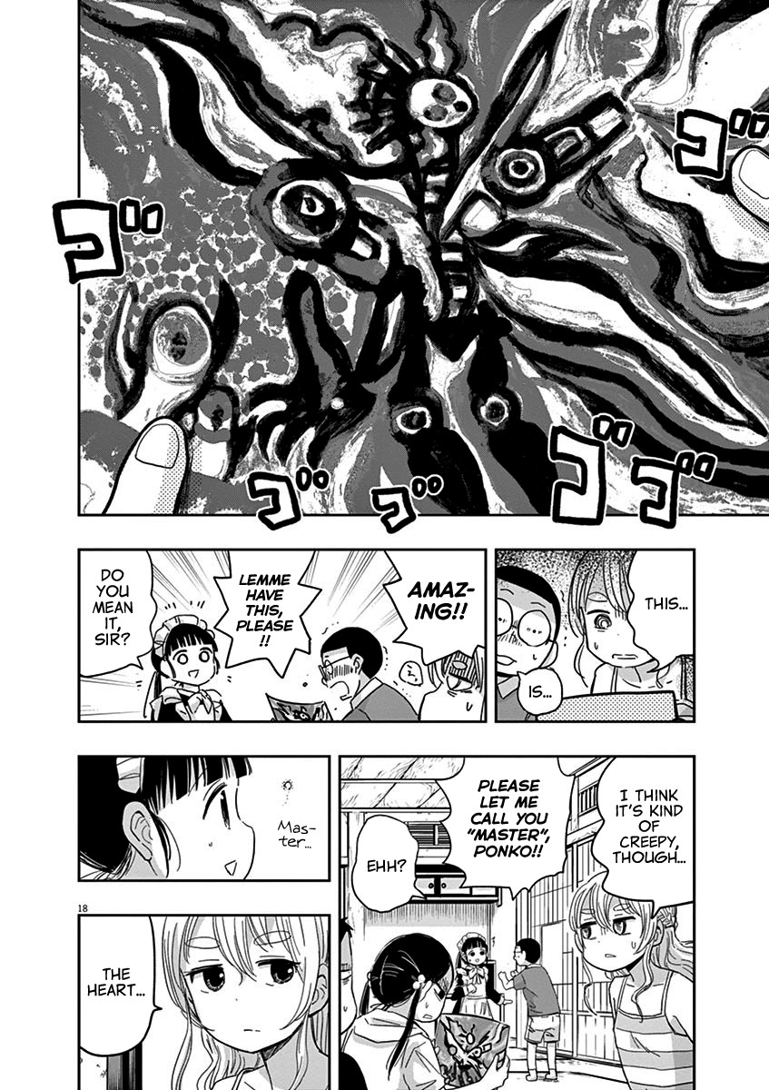Useless Ponko Chapter 19 page 18 - Chapter 19: Drawing Ponko