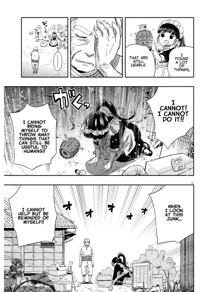 Useless Ponko Chapter 2 page 11 - Chapter 2: Cleaning Ponko
