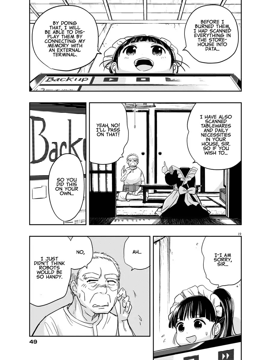 Useless Ponko Chapter 2 page 19 - Chapter 2: Cleaning Ponko