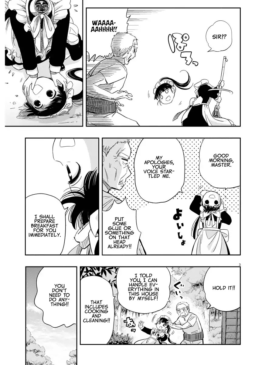 Useless Ponko Chapter 2 page 3 - Chapter 2: Cleaning Ponko