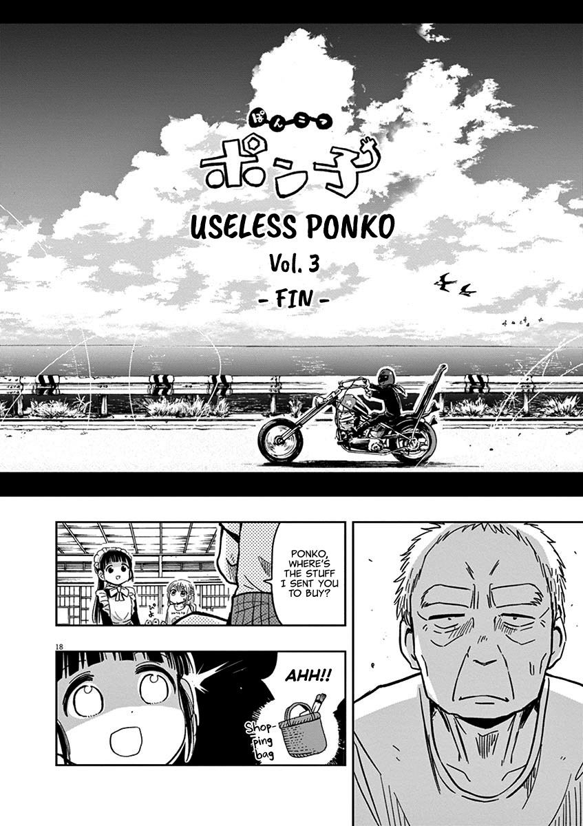 Useless Ponko Chapter 23 page 18 - Chapter 23: Wandering Ponko