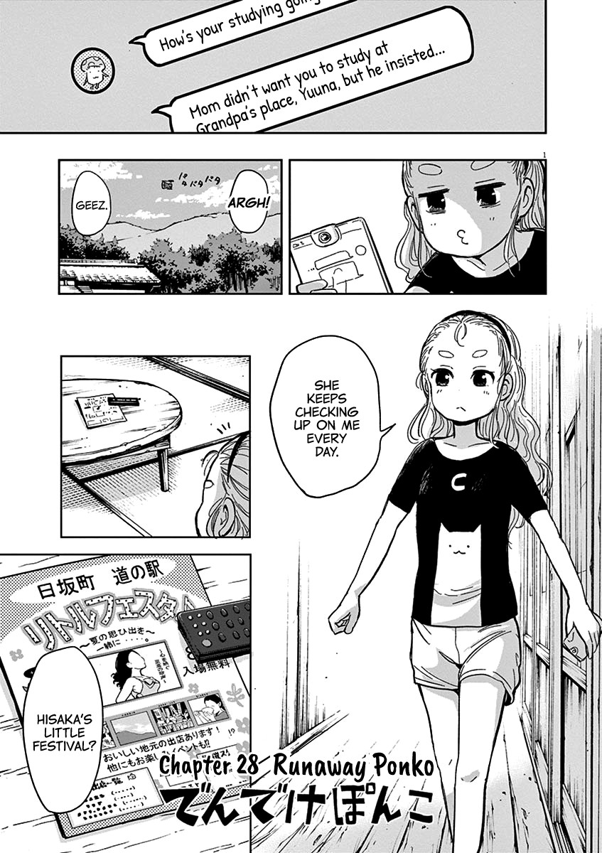 Useless Ponko Chapter 28 page 1 - Chapter 28: Runaway Ponko