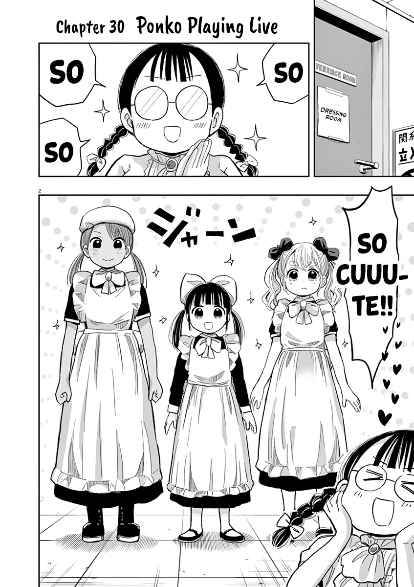 Useless Ponko Chapter 30 page 2 - Chapter 30: Ponko Playing Live