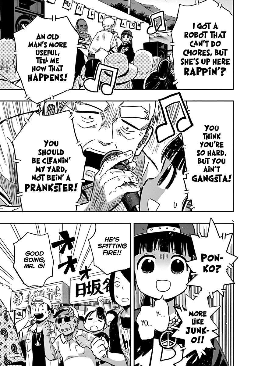 Useless Ponko Chapter 31 page 5 - Chapter 31: Rapping Ponko