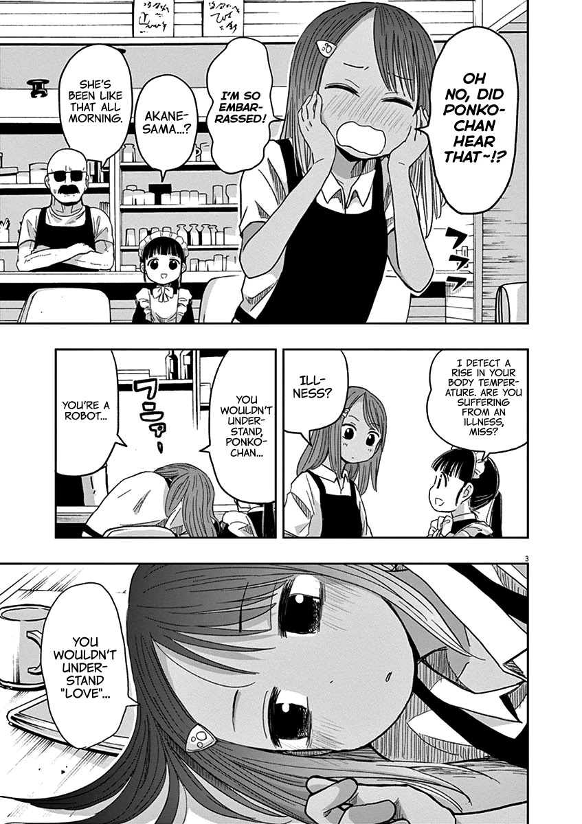 Useless Ponko Chapter 33 page 3 - Chapter 33: Heart-Pounding Ponko
