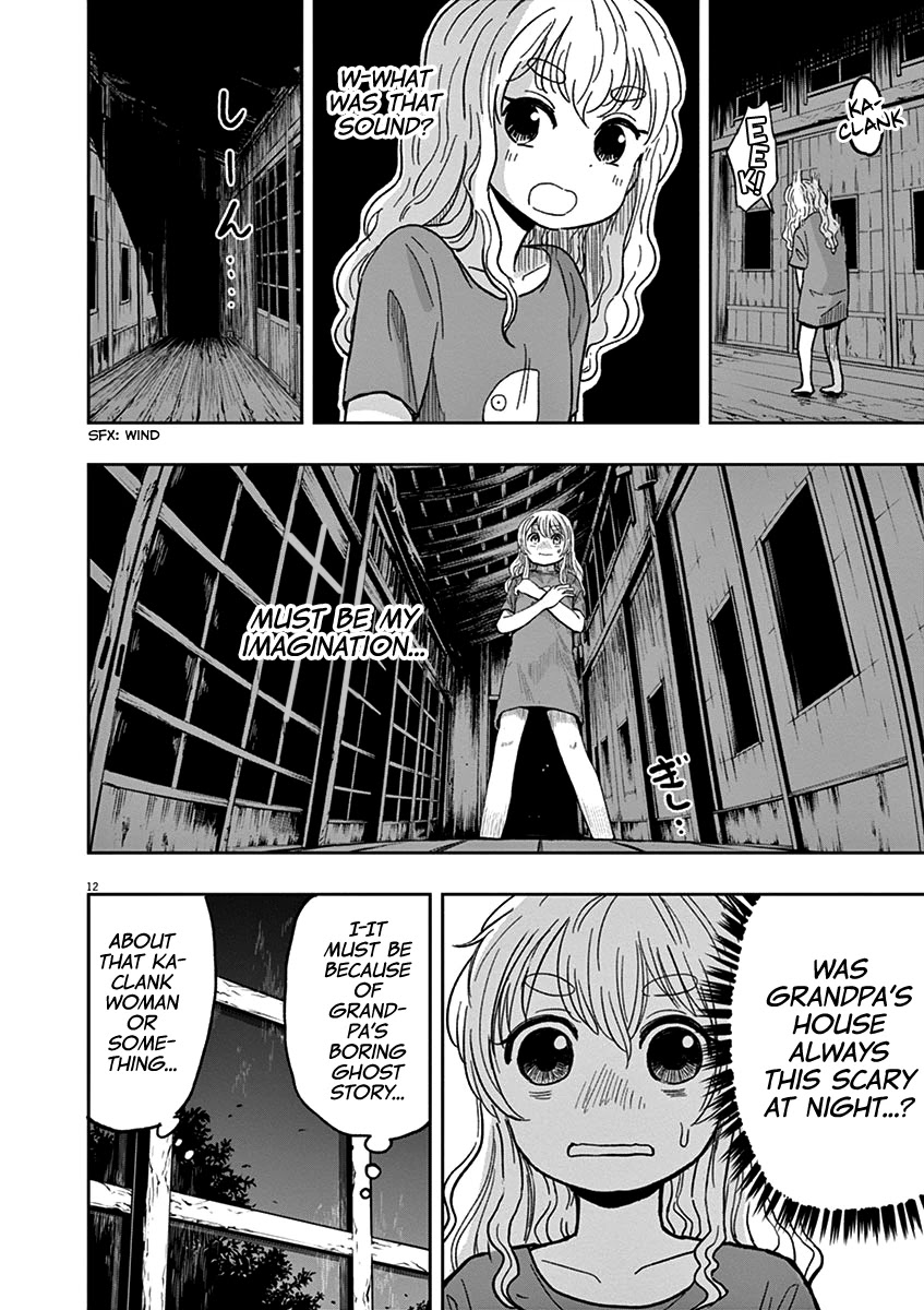 Useless Ponko Chapter 34 page 12 - Chapter 34: Ghost Story Ponko