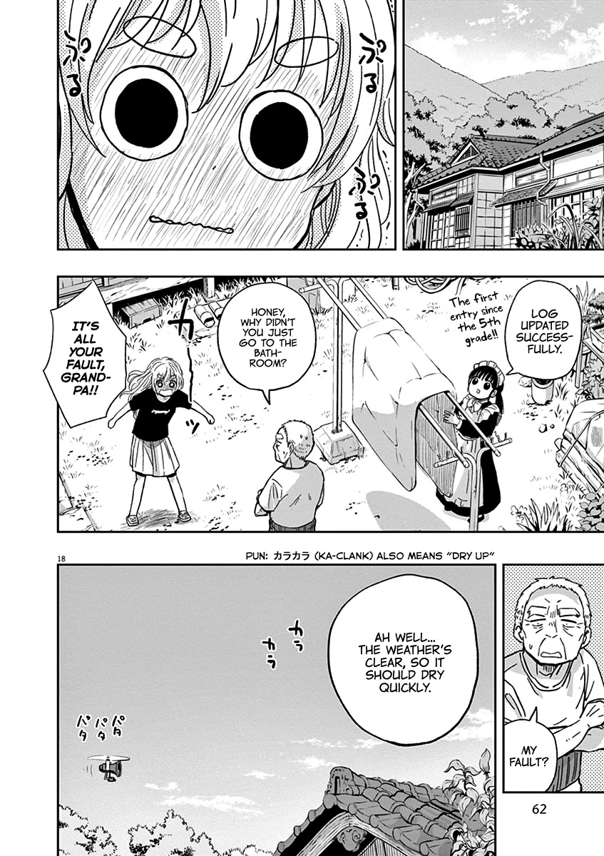 Useless Ponko Chapter 34 page 18 - Chapter 34: Ghost Story Ponko