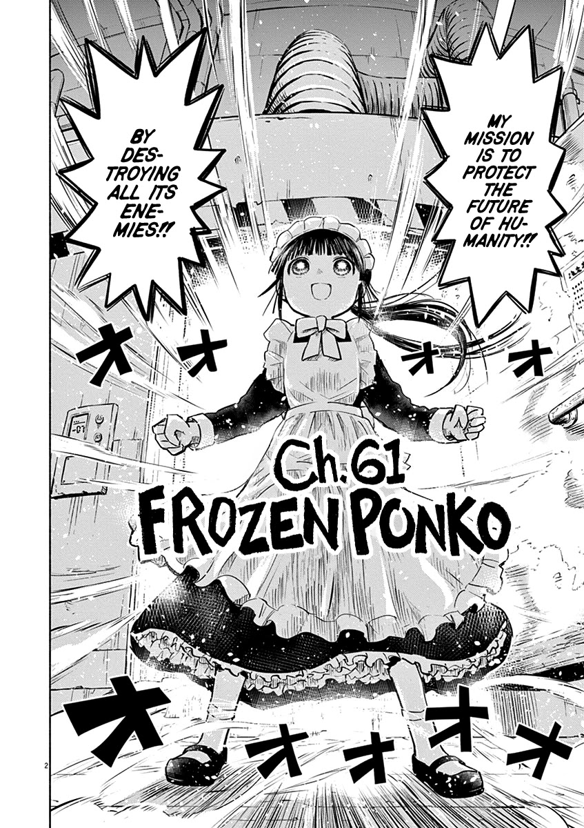 Useless Ponko Chapter 61 page 2 - Chapter 61: Frozen Ponko
