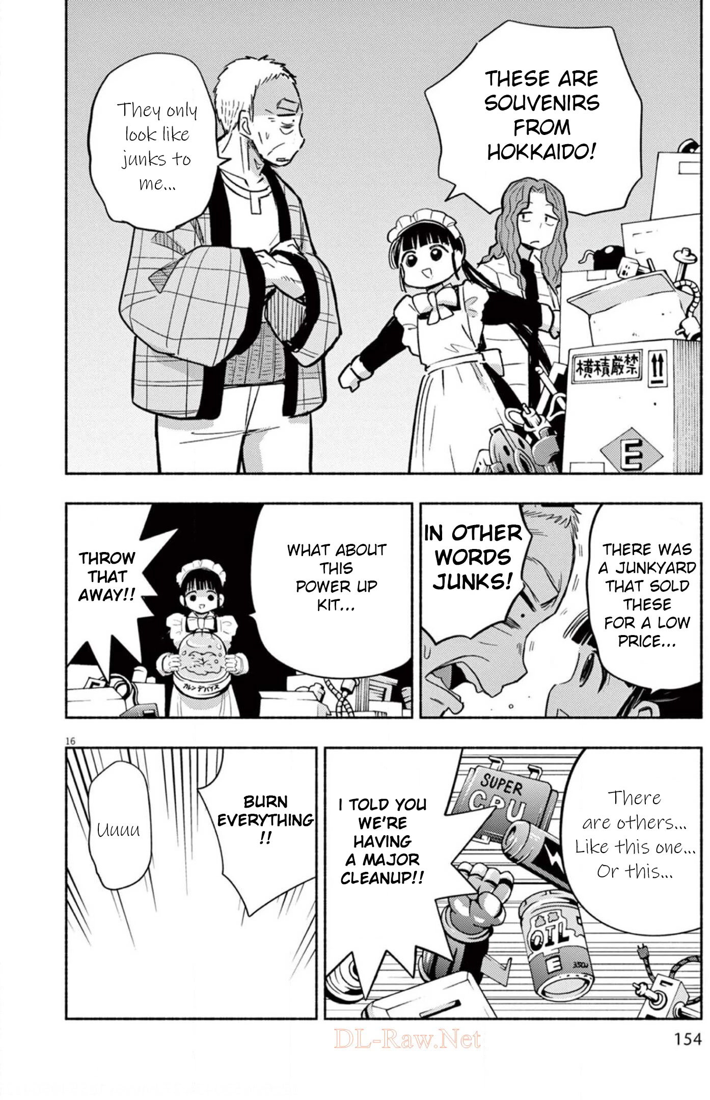 Useless Ponko Chapter 71 page 16 - Chapter 71: Exploding Ponko