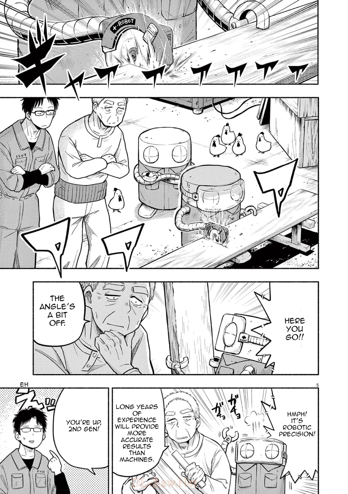 Useless Ponko Chapter 74 page 5 - Chapter 74: New Construction Ponko