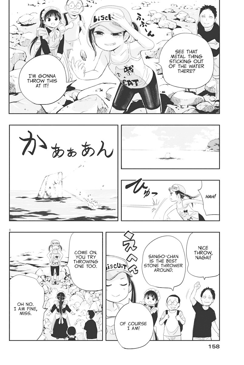 Useless Ponko Chapter 9 page 8 - Chapter 9: Fishing Ponko