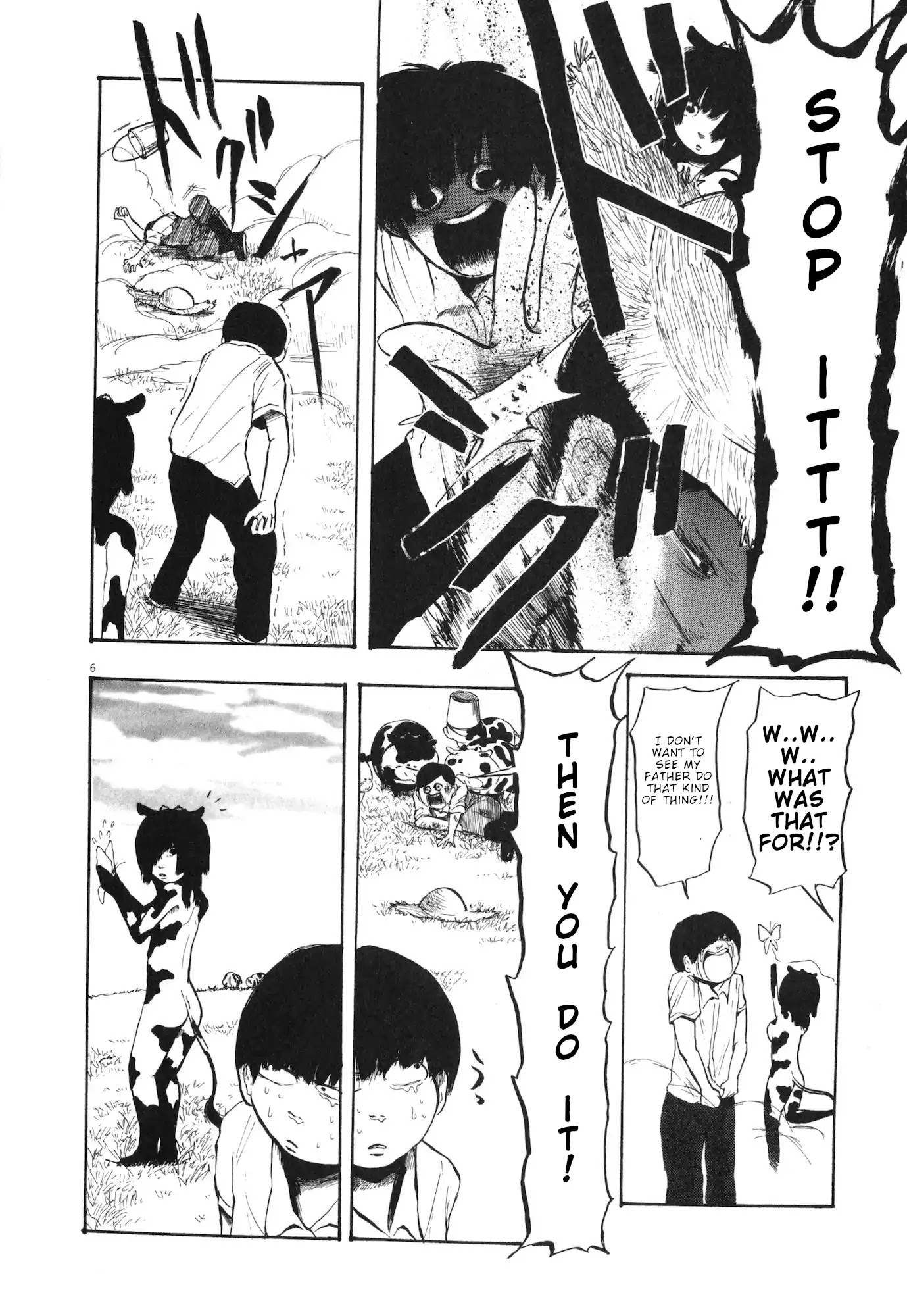 Ushiharu Chapter 2 page 6 - Chapter 2: Milking