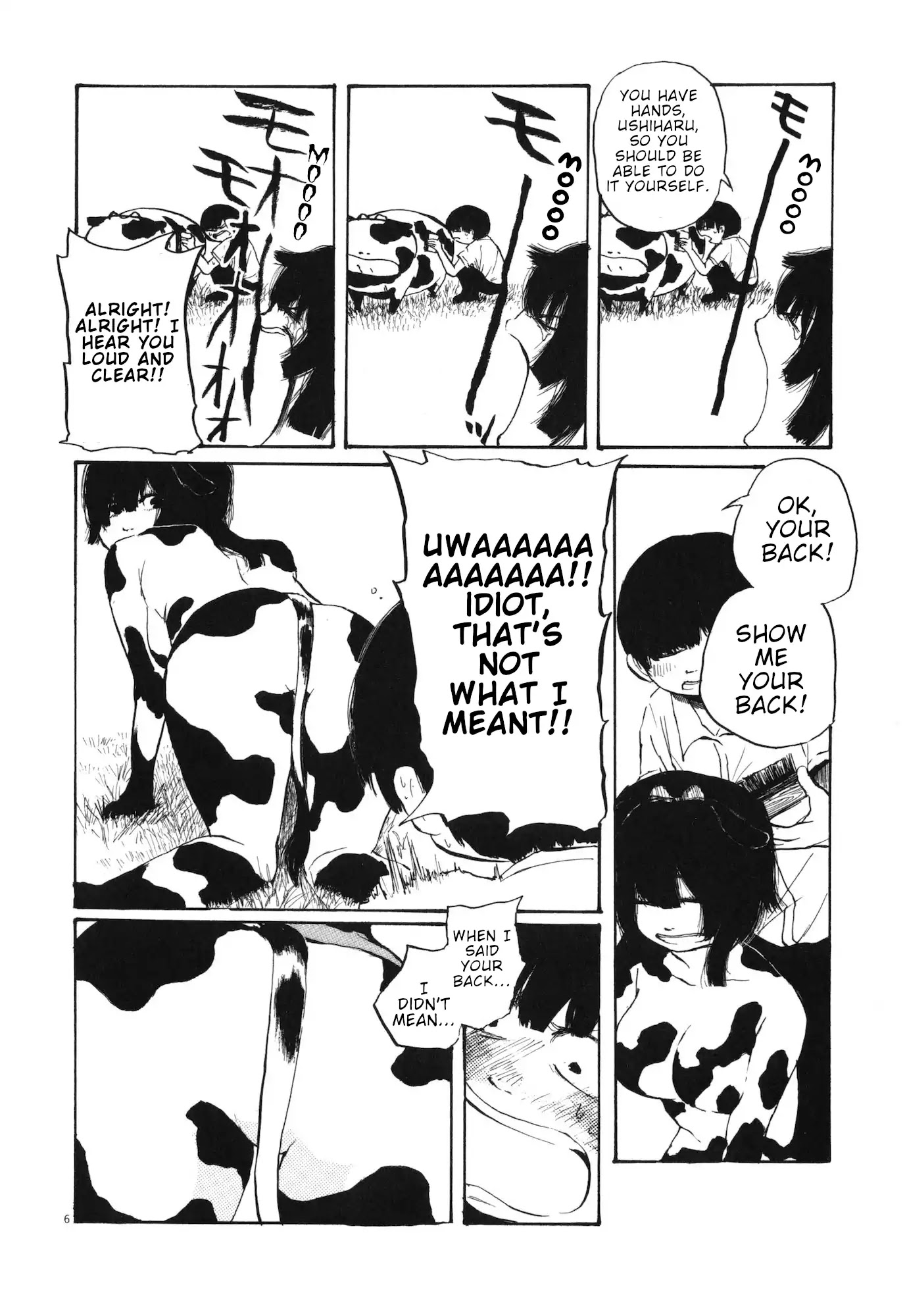 Ushiharu Chapter 4 page 6 - Chapter 4: Back
