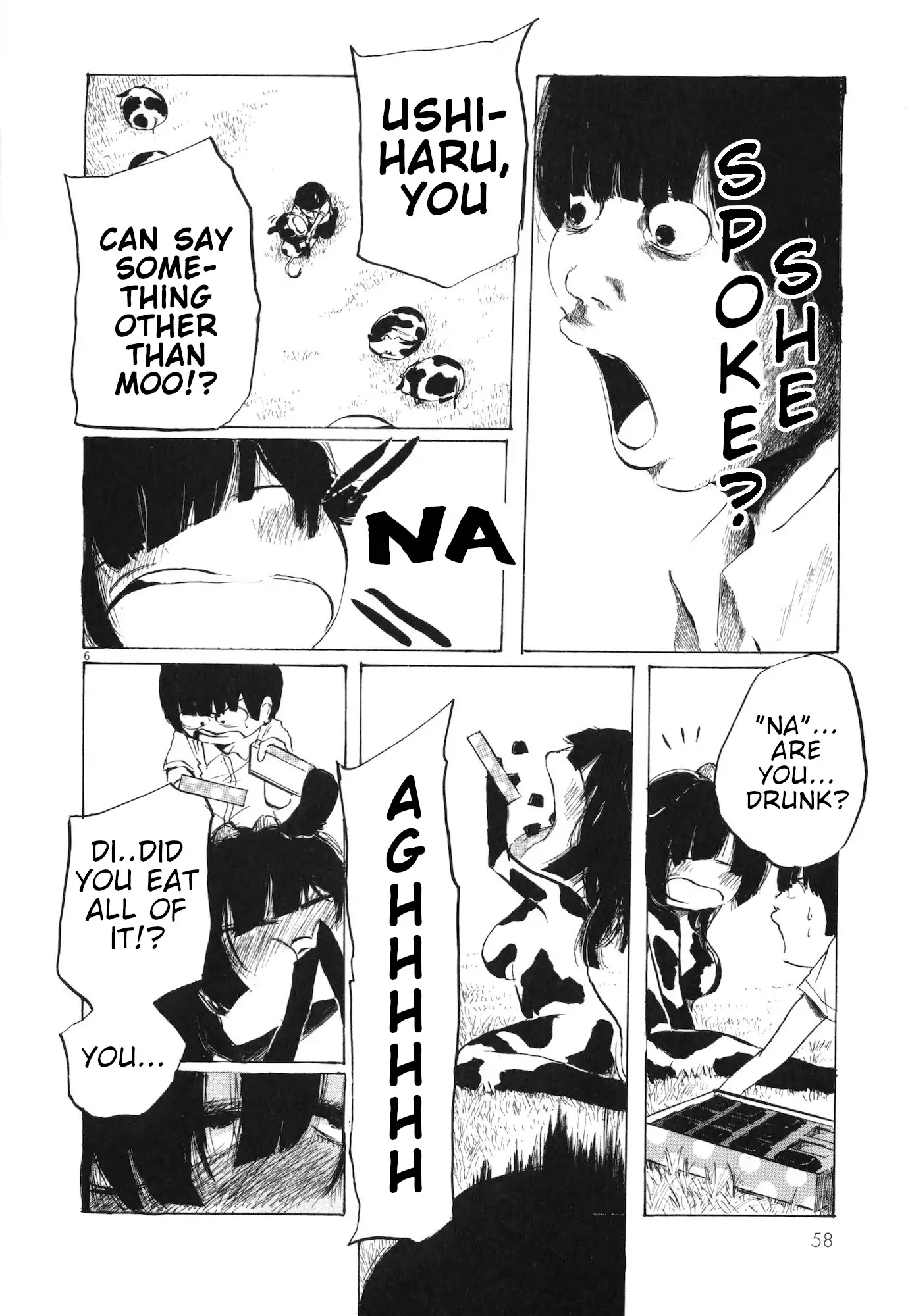 Ushiharu Chapter 6 page 6 - Chapter 6: Chocolate