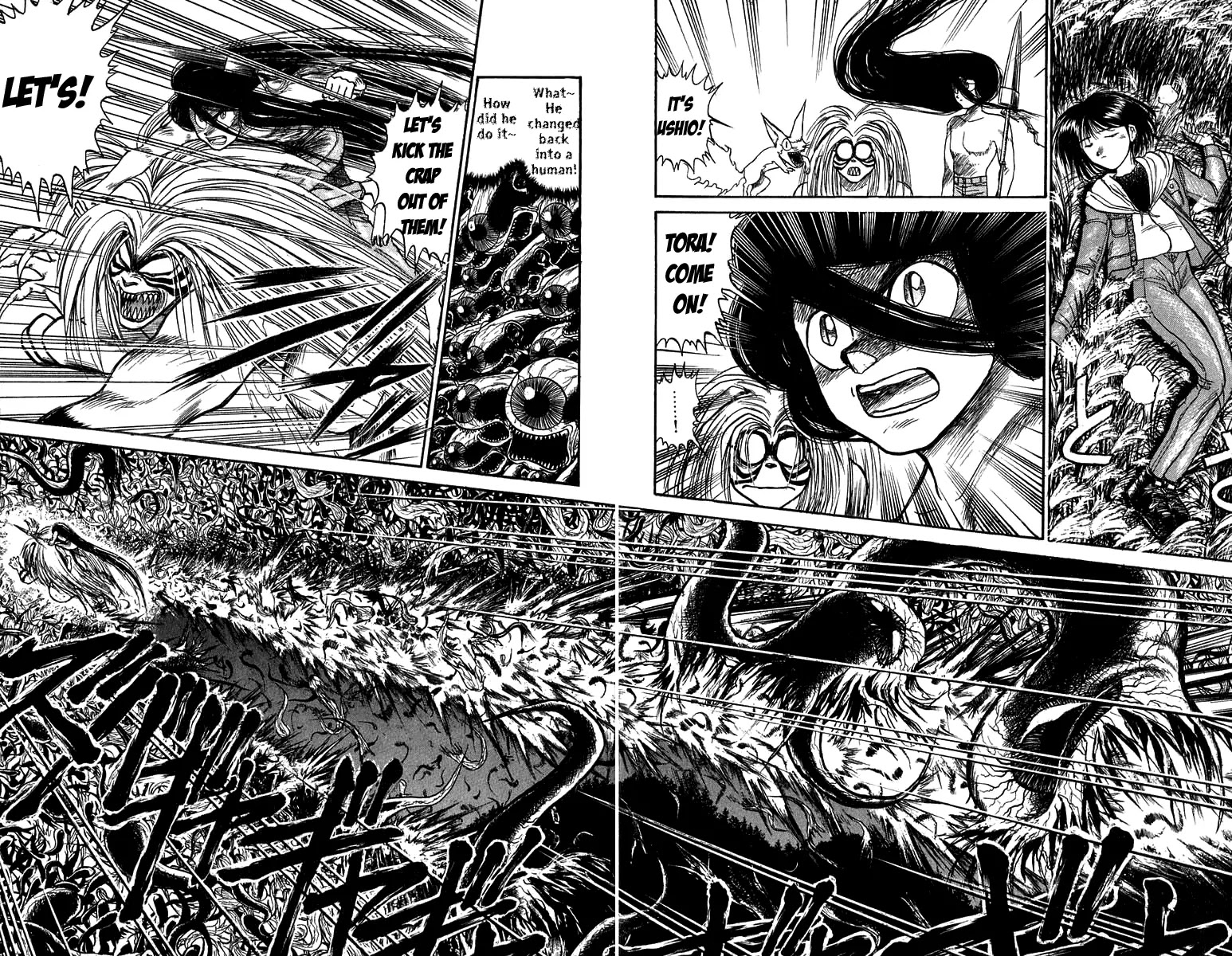 Ushio and Tora Chapter 105 page 12 - Chapter 105 : Counterattack Asako (Part 11)