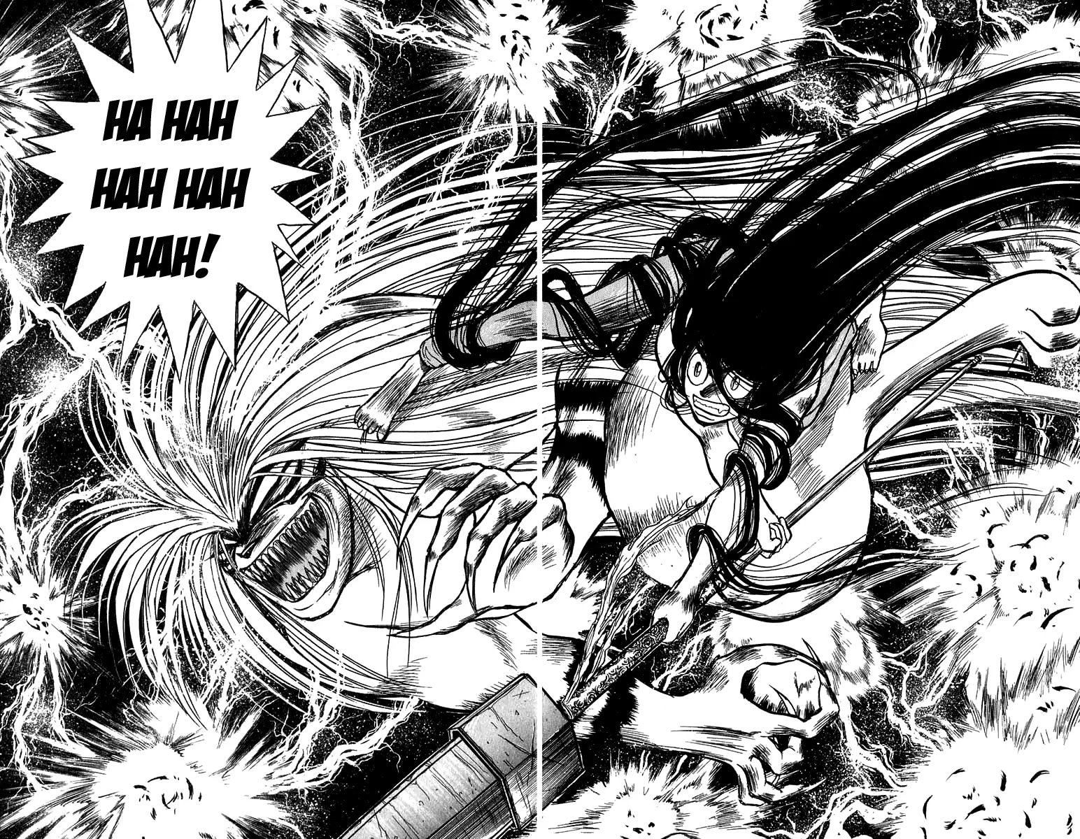 Ushio and Tora Chapter 105 page 15 - Chapter 105 : Counterattack Asako (Part 11)