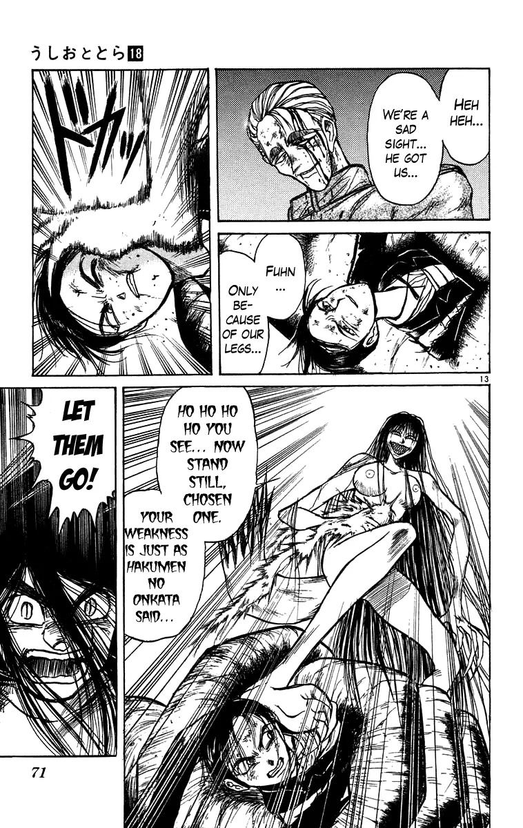 Ushio and Tora Chapter 162 page 13 - Chapter 162 : Part 18: Violence