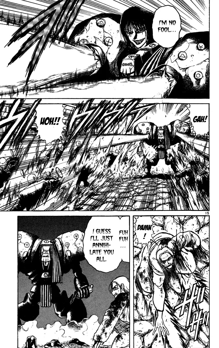 Ushio and Tora Chapter 162 page 15 - Chapter 162 : Part 18: Violence