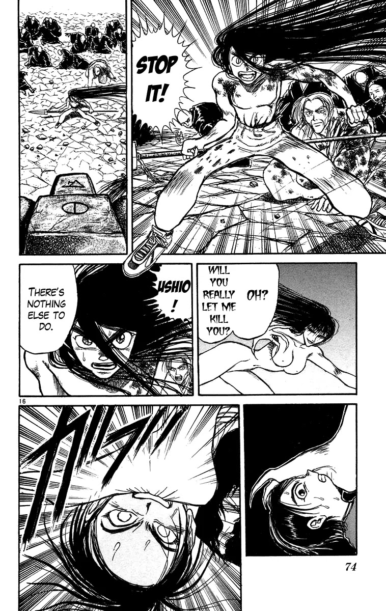 Ushio and Tora Chapter 162 page 16 - Chapter 162 : Part 18: Violence