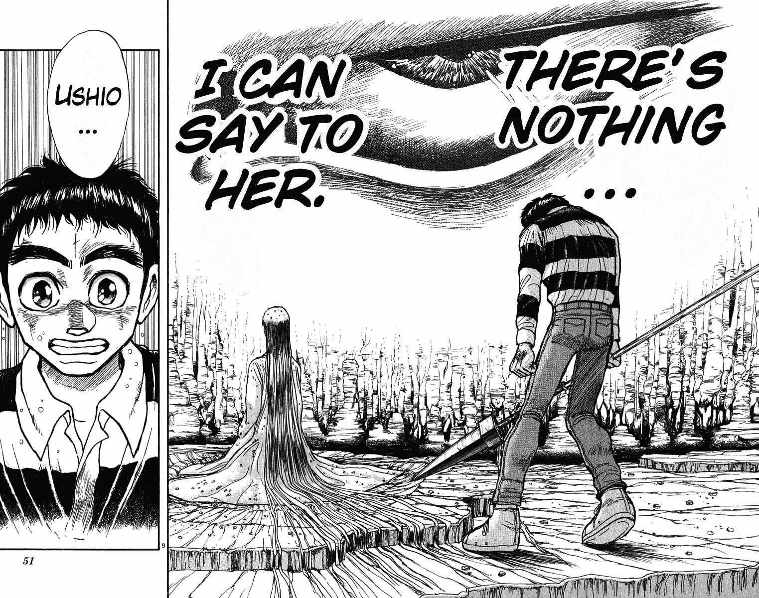 Ushio and Tora Chapter 279 page 9 - Chapter 279
