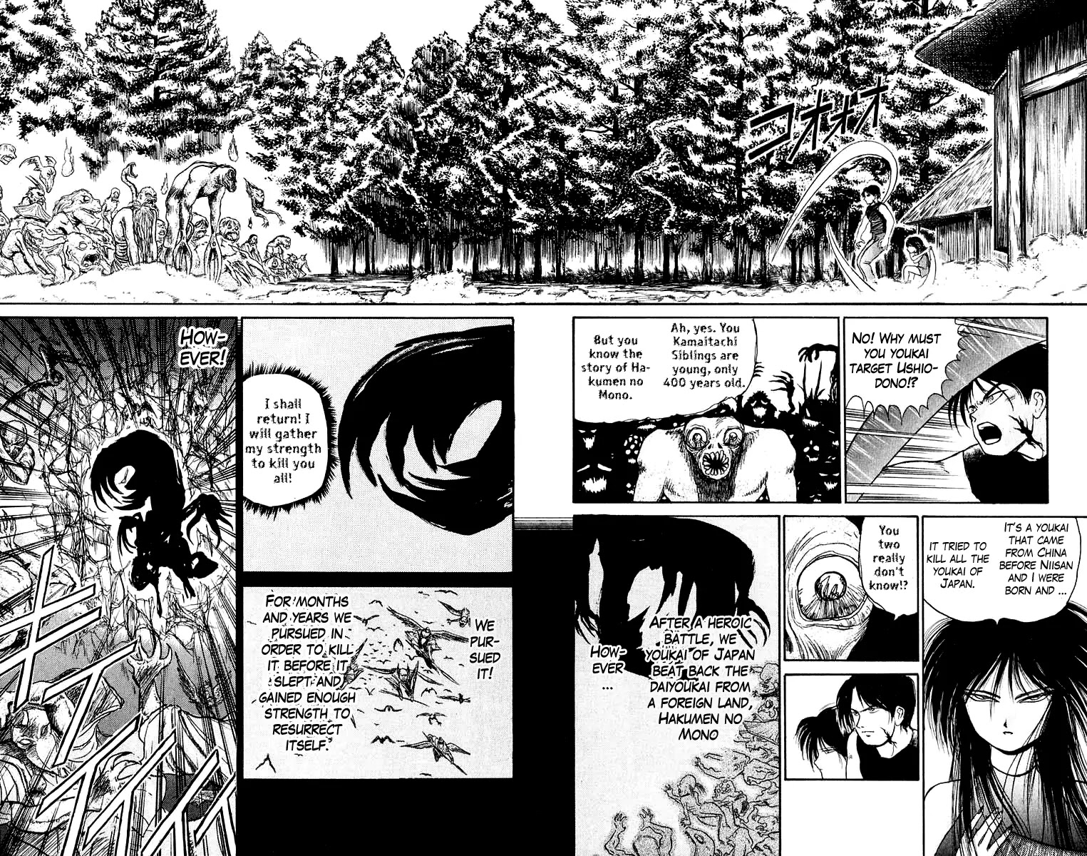 Ushio and Tora Chapter 49 page 3 - Chapter 49 : The Youkai Hate That Woman (Part 3)