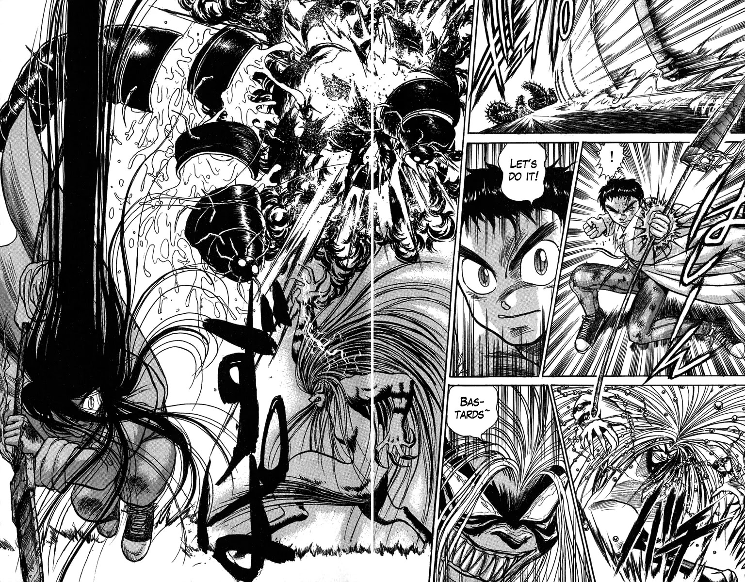 Ushio and Tora Chapter 88 page 14 - Chapter 88 : Moritsuna Satoru: Satora Awakens