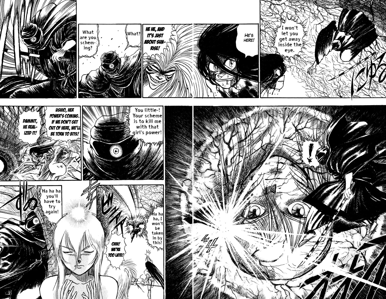 Ushio and Tora Chapter 93 page 14 - Chapter 93