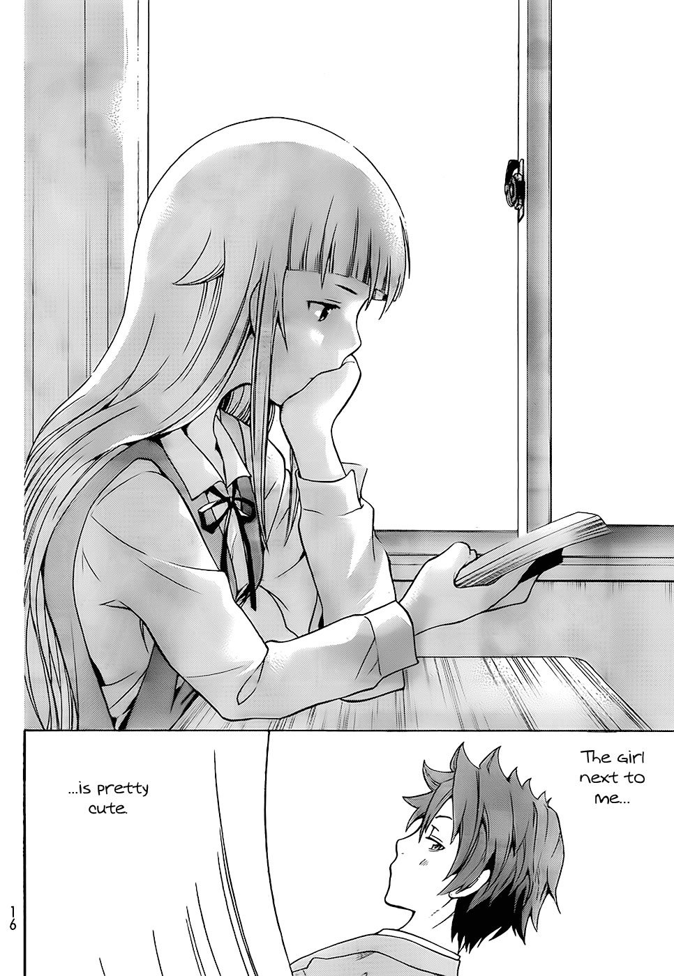 Ushiro no Shindere-san Chapter 1 page 9 - Chapter 1