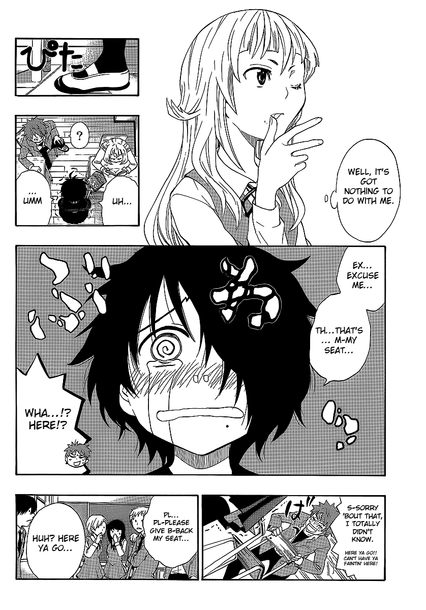 Ushiro no Shindere-san Chapter 3 page 9 - Chapter 3: Trick or Treat