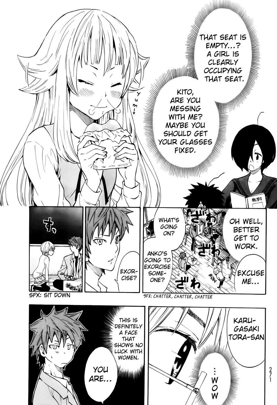 Ushiro no Shindere-san Chapter 5 page 10 - Chapter 5: Cinderella vs the Witch