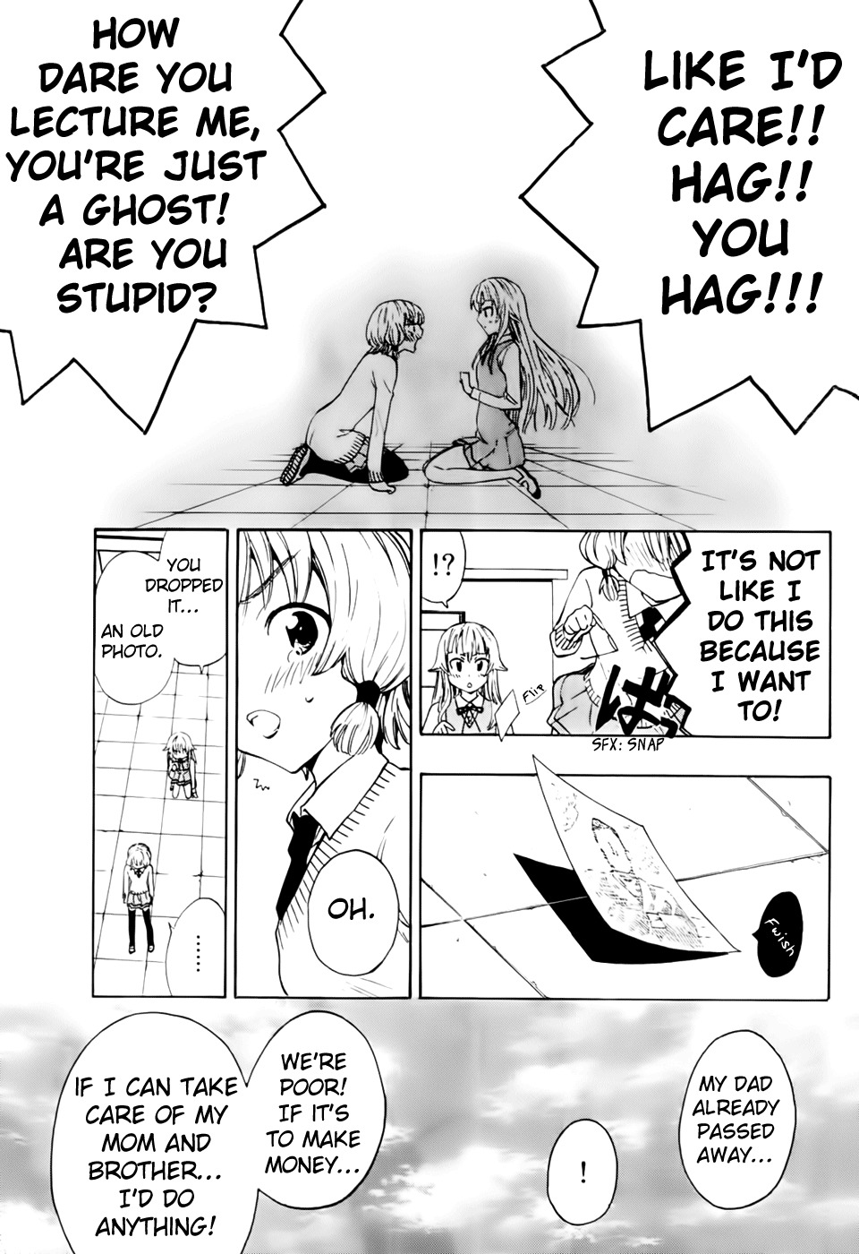 Ushiro no Shindere-san Chapter 5 page 22 - Chapter 5: Cinderella vs the Witch