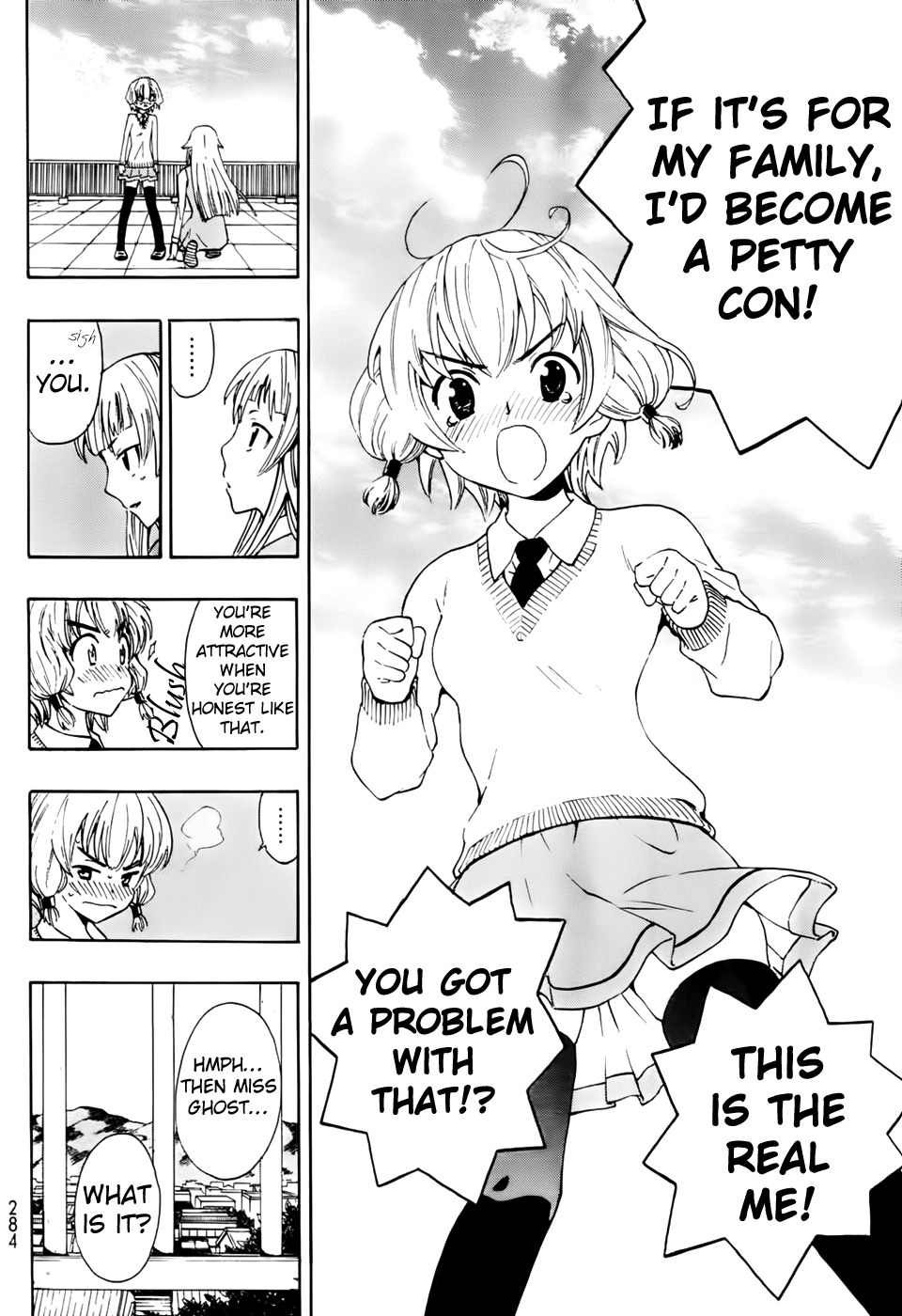 Ushiro no Shindere-san Chapter 5 page 23 - Chapter 5: Cinderella vs the Witch