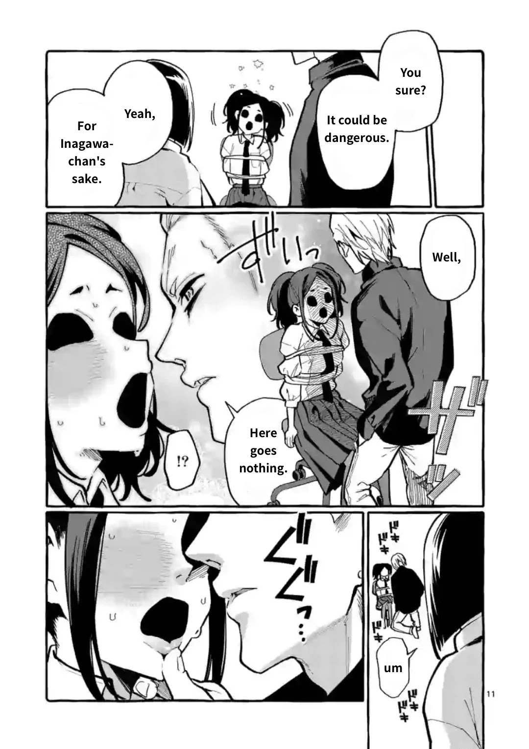 Ushiro no Shoumen Kamui-san Chapter 12 page 11 - Chapter 12