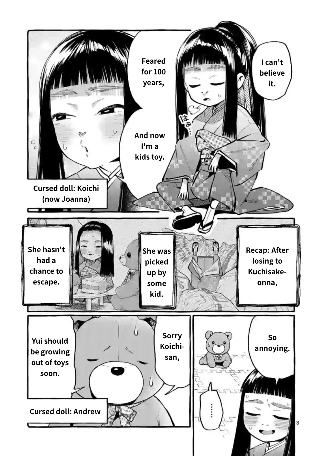 Ushiro no Shoumen Kamui-san Chapter 13 page 3 - Chapter 13