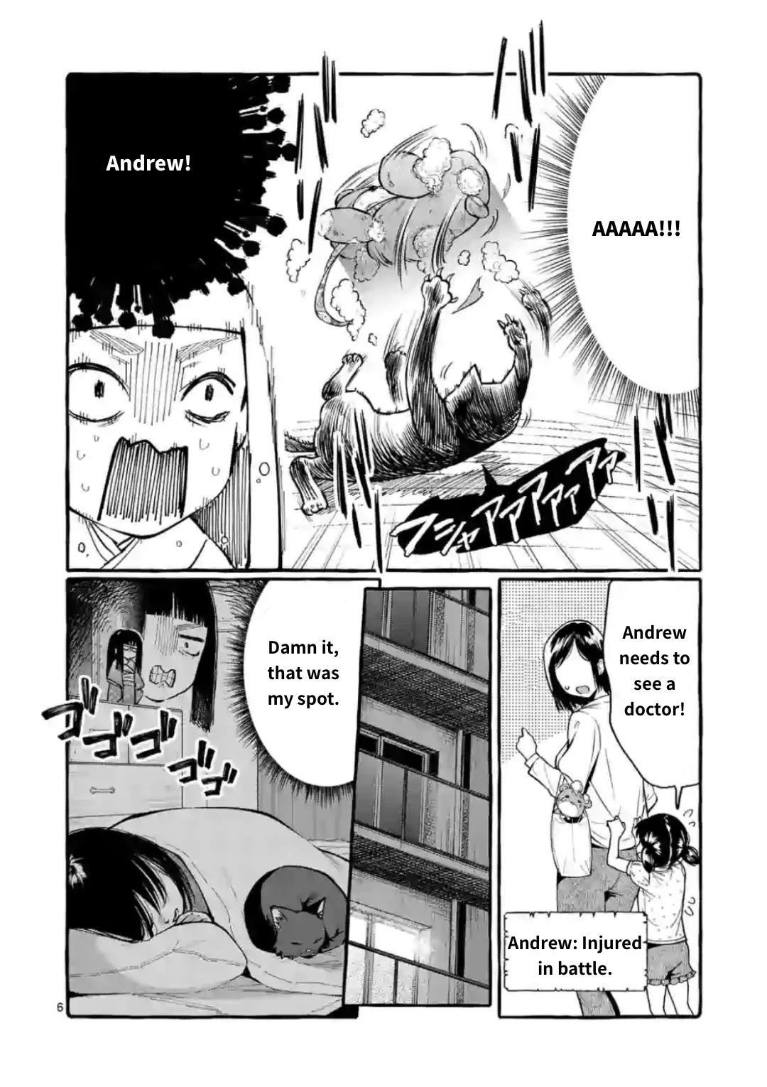 Ushiro no Shoumen Kamui-san Chapter 13 page 6 - Chapter 13