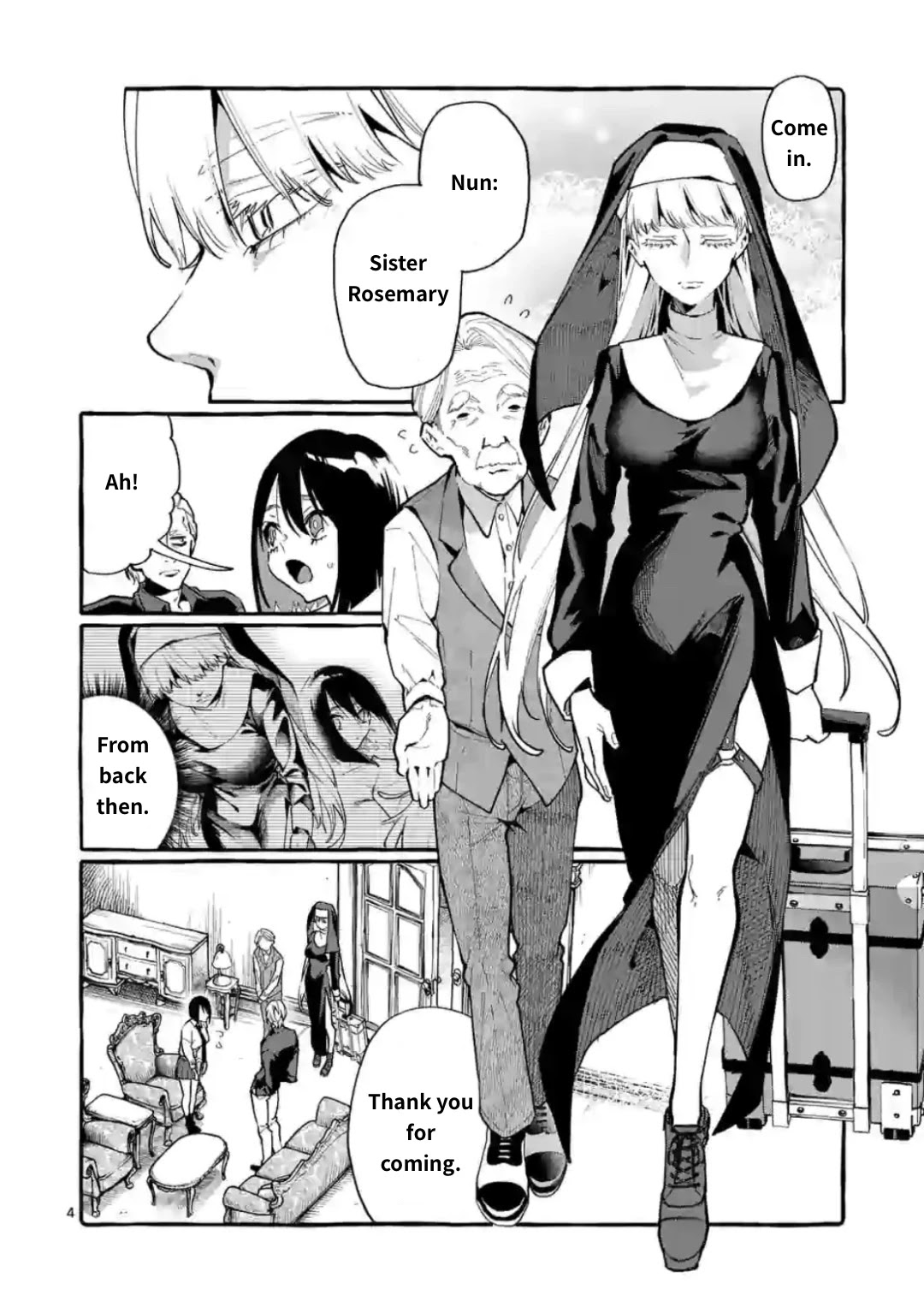 Ushiro no Shoumen Kamui-san Chapter 15 page 4 - Chapter 15