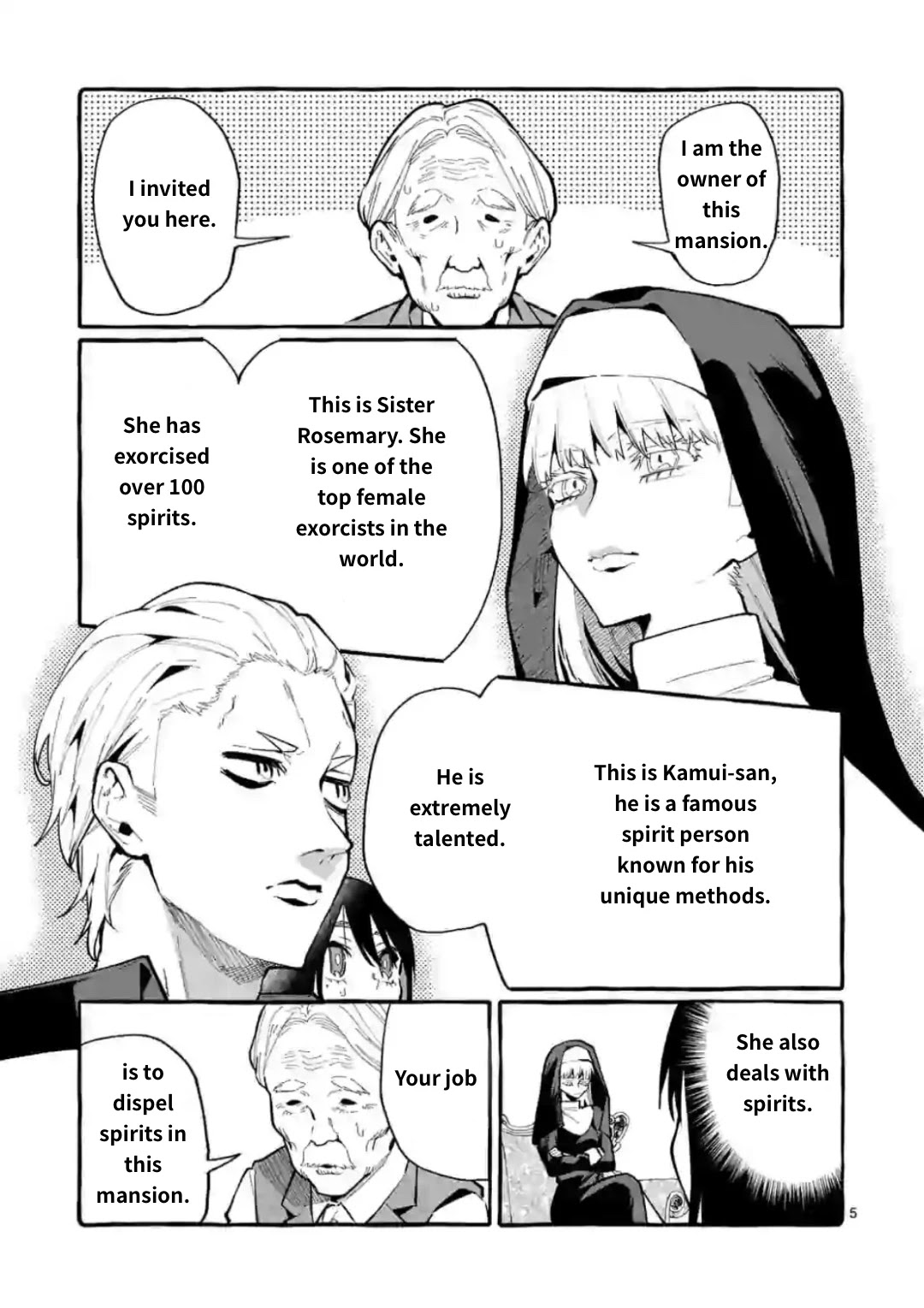 Ushiro no Shoumen Kamui-san Chapter 15 page 5 - Chapter 15
